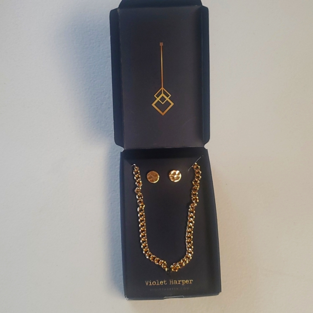 Violet Harper Necklace & Earrings